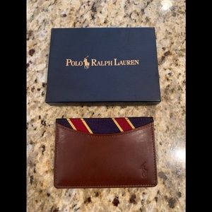 Men’s Ralph Lauren Slim Leather Wallet